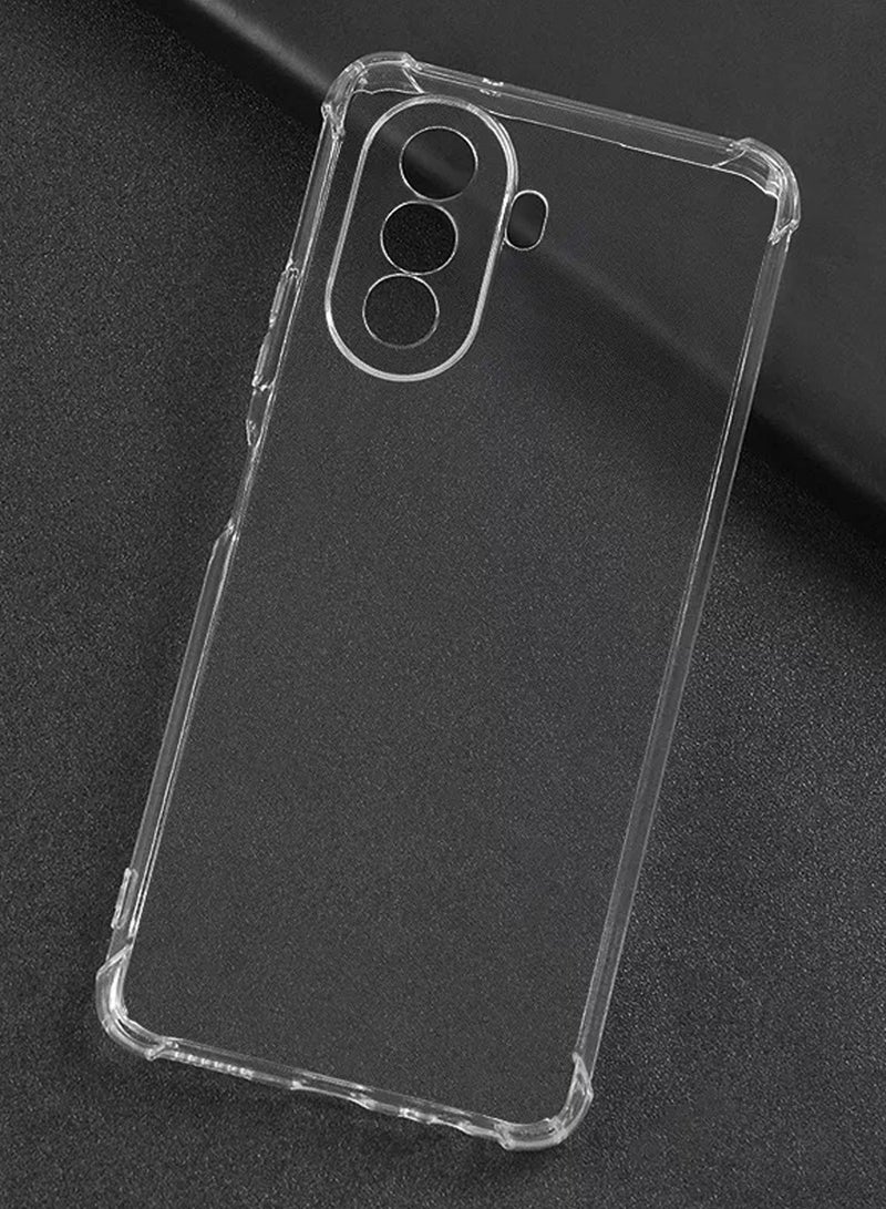 Wtech TPU Bumper Corner Case Cover For Huawei Nova Y70 / Y70 Plus 4G Clear - Image 2