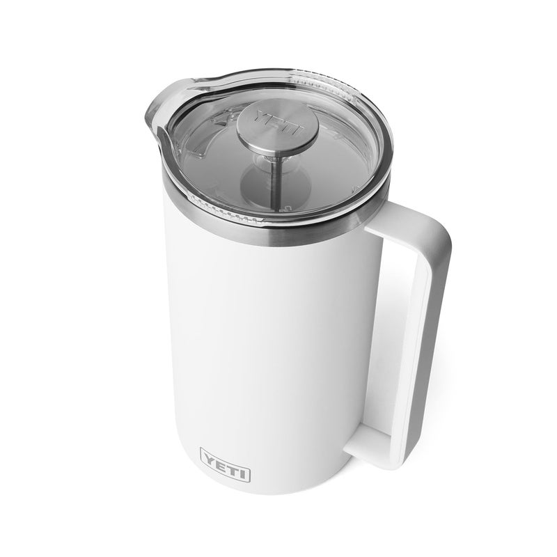 YETI Rambler 64 oz French Press Coffee Maker White - Image 2