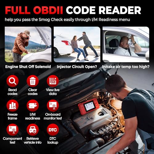 LAUNCH Creader VII+ V2.0 OBD2 Scanner, 2025 New Engine/Transmission/ABS/SRS Diagnostic Scan Tool With Oil Reset/Throttle Adaption/SAS Relearn, Check Engine Code Reader, Full OBD2, Lifetime Free Update - Image 4