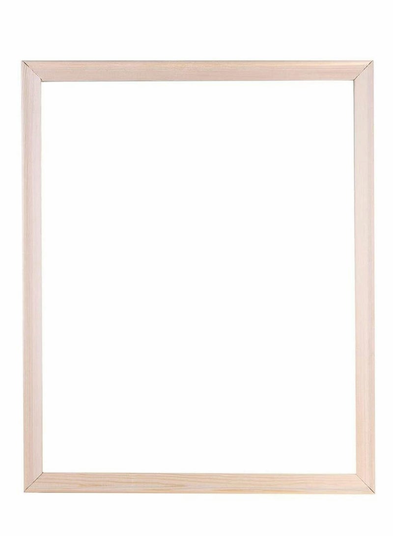 Excefore Wooden Frame Canvas Stretcher Bars for DIY Canvas Oil Painting Diamond Painting Craft Wall Art Canvas Prints Paintings Pictures Frames Kit 40 x 50 cm - Image 1