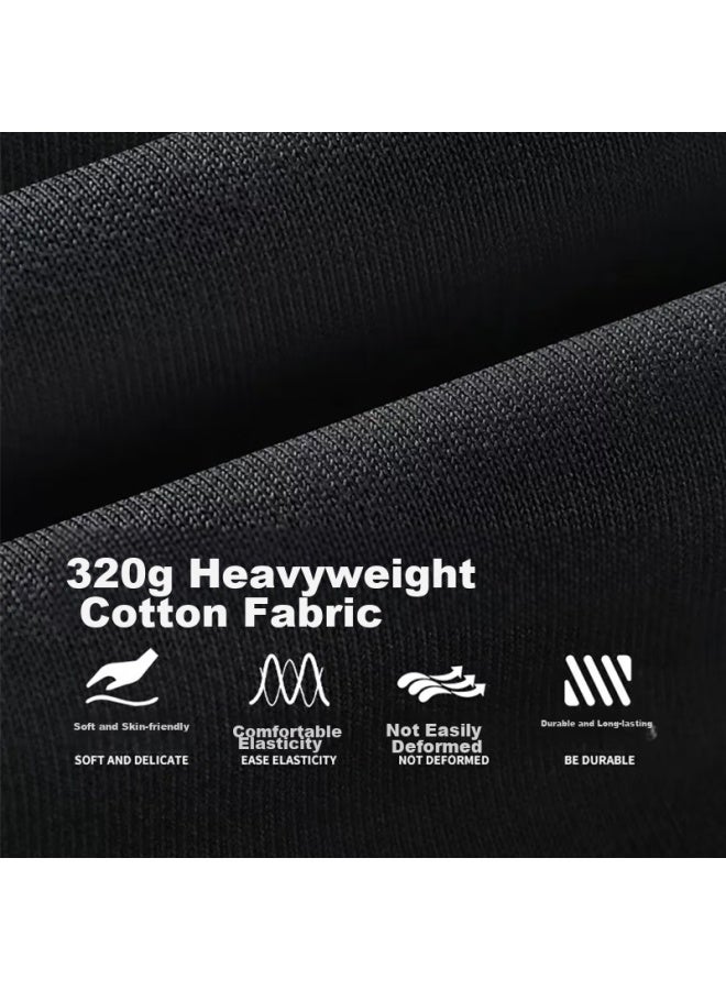 Pull Back Warrior Casual Pants For Men, Spring And Autumn Loose Drawstring Sweatpants, Versatile Slim-fit Trousers, Black, 4XL - Image 4