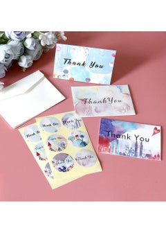 Thank You Cards Pack, 12 Pack Watercolor Thank You Greeting Cards with 12 Stickers and 12 Envelopes for All Graduation, Weddings, Occasion Birthdays Baby Showers Teachers and Wedding - pzsku/ZEB5C9746E116581720CBZ/45/_/1704697950/cee92a5b-b88a-4cac-9a58-cac0e7d4c181