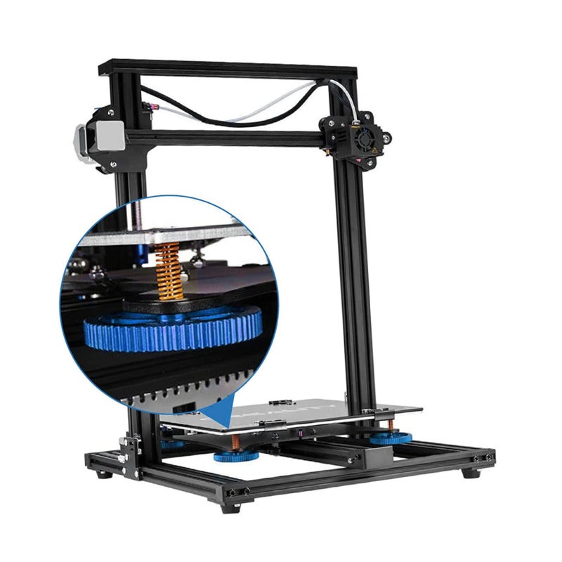طقم صواميل ضبط مستوى سرير التسخين لطابعة ثلاثية الأبعاد بدقة عالية لطابعة Ender 3 - Image 3