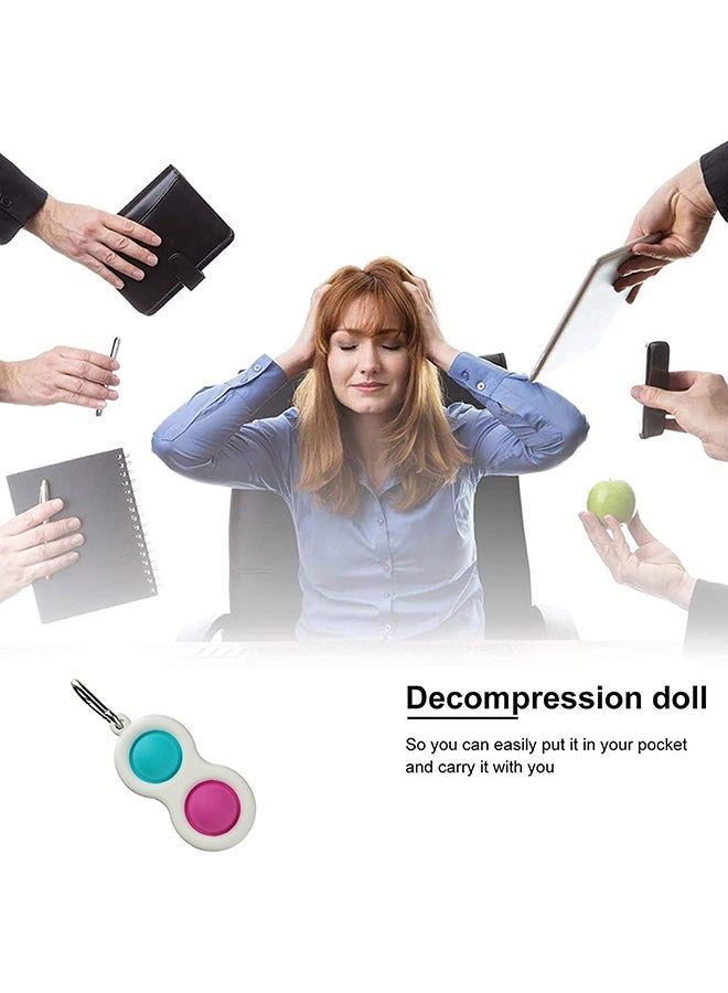 NIBEMINENT Baby Dimple Squeeze Toys with Fidget Board - Image 2