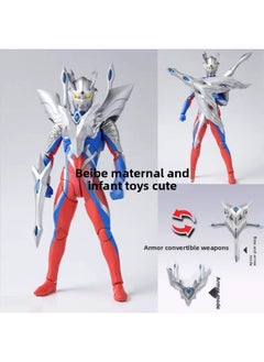 Generic Ultimate Selo Ultraman Toy Joint Action Figure Shine Gold Infinite Selo Ultraman Hand Toy-Color:--ultraman Galaxy Multi-jointed  - Image 4