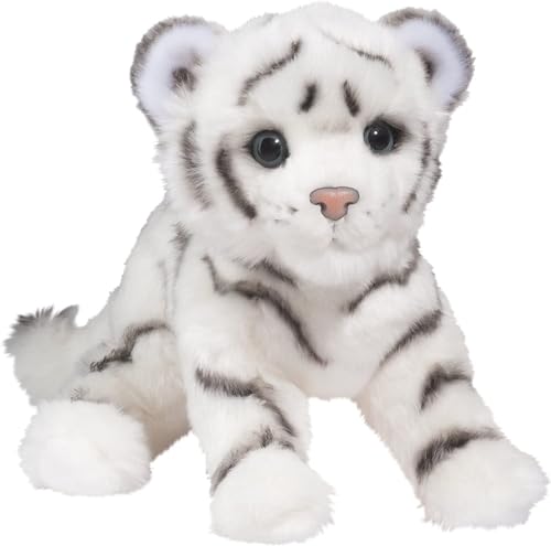 Douglas Silky White Tiger Cub Plush Stuffed Animal - Image 2