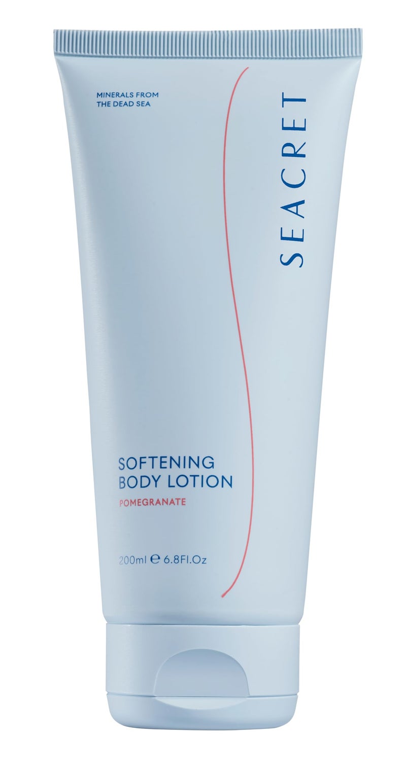 SEACRET Minerals Body Lotion Pomegranate, Scented Daily Body Moisturizer Enriched with Dead Sea Minerals, Chamomile, Avocado Oil, Aloe Vera, Vitamin A & E for All Skin Types, 6.8 Fl Oz / 201 ml - Image 1