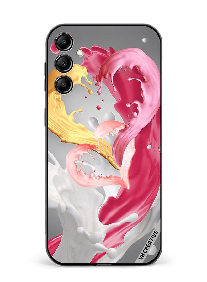 VR CREATIVE Protective Case Cover For Samsung Galaxy A14 5G/A14 Couple Design Multicolour - Image 1