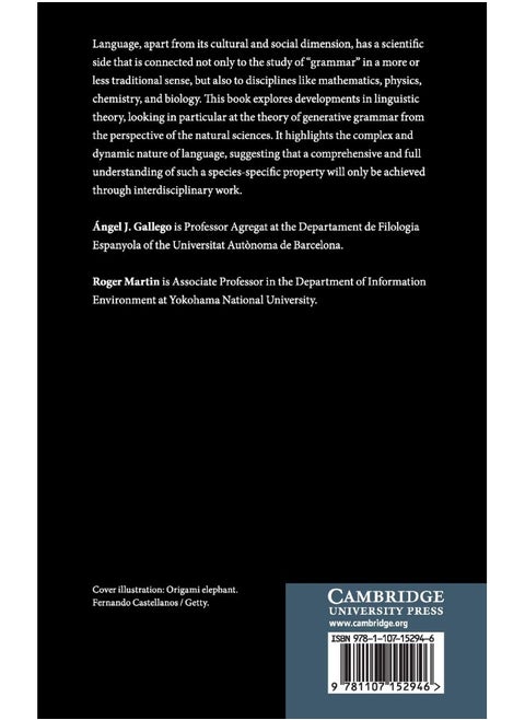 Language, Syntax, and the Natural Sciences