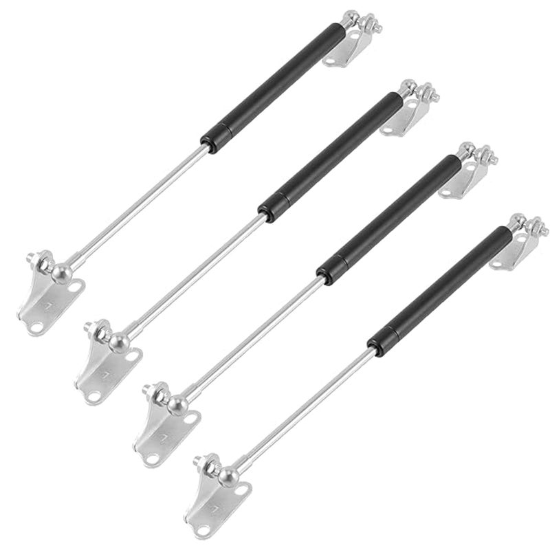 ZEONHAK 15 Inch Gas Strut Set of 4, 100N/22.5Lbs Shocks for Heavy Lid, Gas Springs Strut, Hood Struts Lift Support for Camper Rear Window, Tool Box, Cabinet, Boat Hatch - Image 1