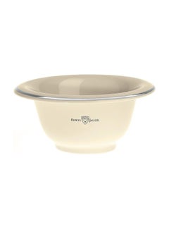 Edwin Jagger Edwin Jagger Porcelain Shaving Bowl - Ivory Color with Silver Rim 