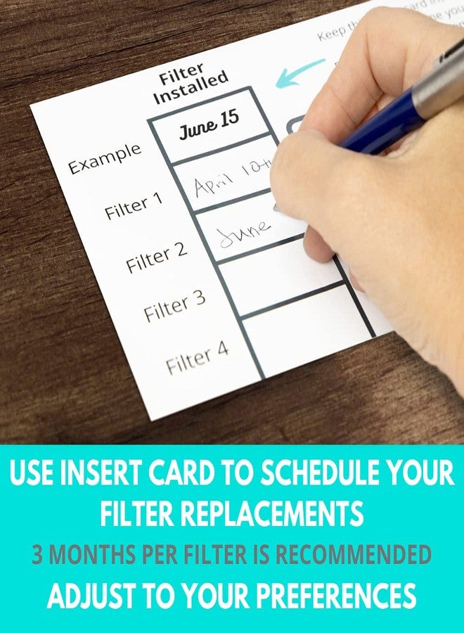 His Germ Guardian Air Purifier Filter Replacement 4-pack for use with Germ Guardian Filter B, FLT4825 HEPA B, AC4800 Series. Compare with FLT22CB4 - Image 4