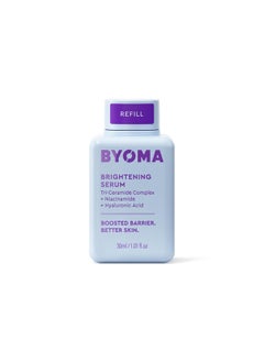 BYOMA Brightening Serum Refill Barrier Repair Serum Brightening & Hydrating Face Serum With Hyaluronic Acid Niacinamide & Ceramides Hyaluronic Acid Serum For Face 1.01 Fl. Oz Refill  - Image 1