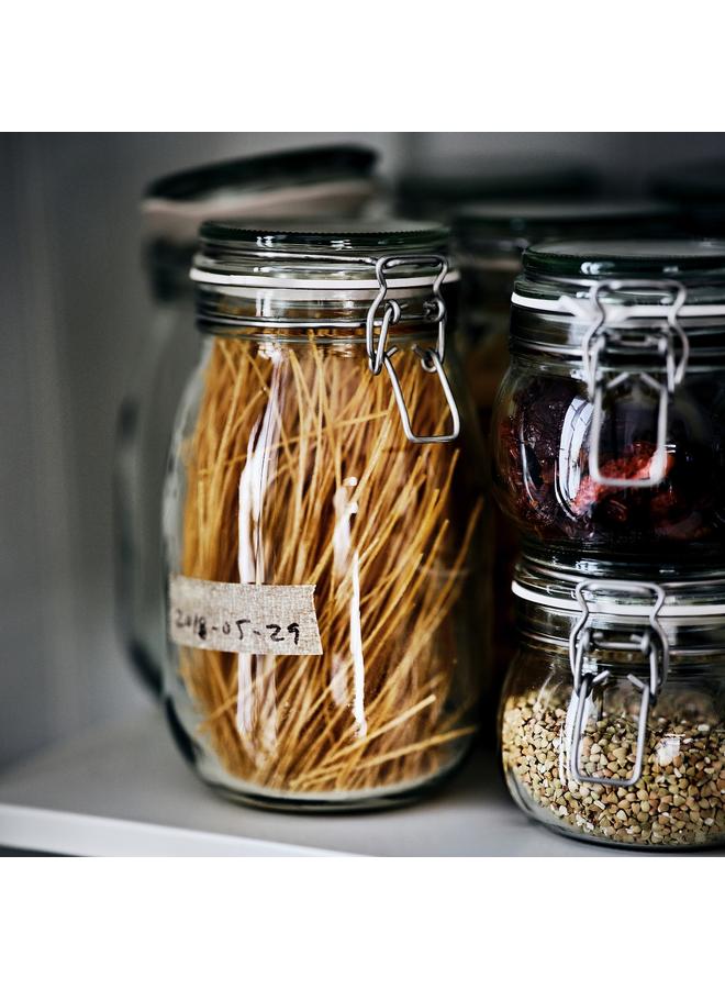 Zaboon Jar with lid, clear glass, 1.8 l - Image 4