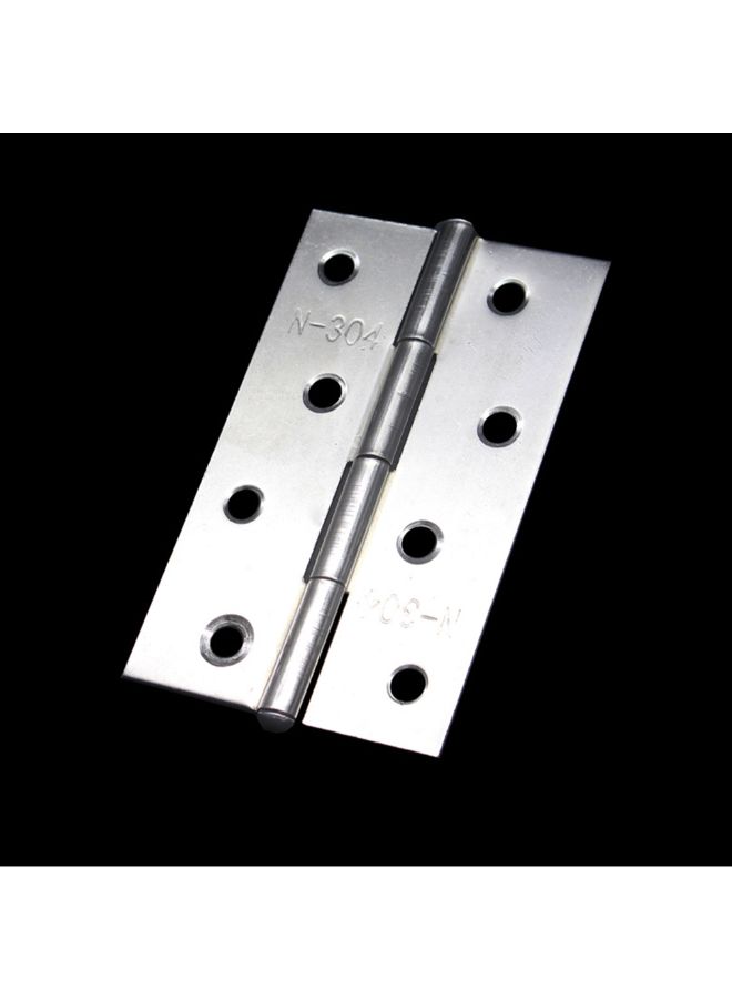 NIBEMINENT 2-Piece Hinge For Cabinet Cupboard Silver 3.6 x 2.9 0.6 cminch  - Image 4