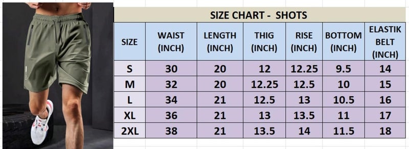 Lymio Men Shorts || Men Shorts Polyester Casual (Shorts 25 Pista-M) - Image 2