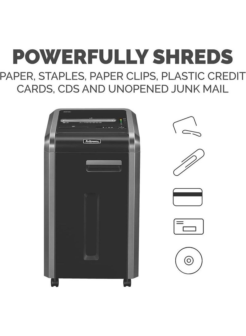Fellowes Powershred 225Ci Cross Cut Shredder - Image 5