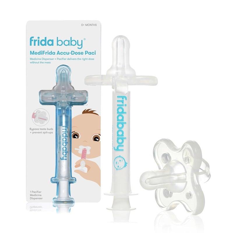 FRIDA BABY ACCU-DOSE PACIFIER + MED DISPENSER