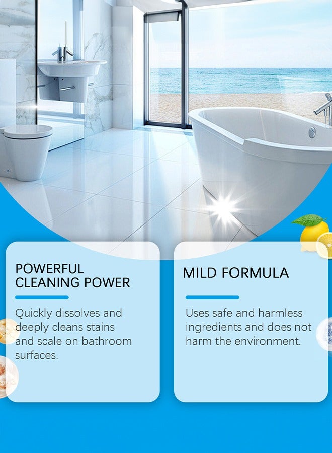 Bathroom Cleaner Effervescent Tablets 12pcs Washing Machine Cleaner Effervescent Tablets Washing Machine Cleaner  - Image 5