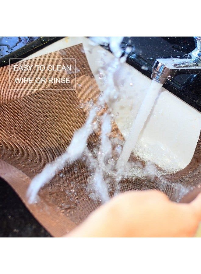 P-Plus International Placemats Place Mats for Kitchen Dining Table, Heat-Resistant StainAnti-Skid Washable PVC Table Mats,Vinyl Dinner Mats (Brown, 6 Pack) - Image 5