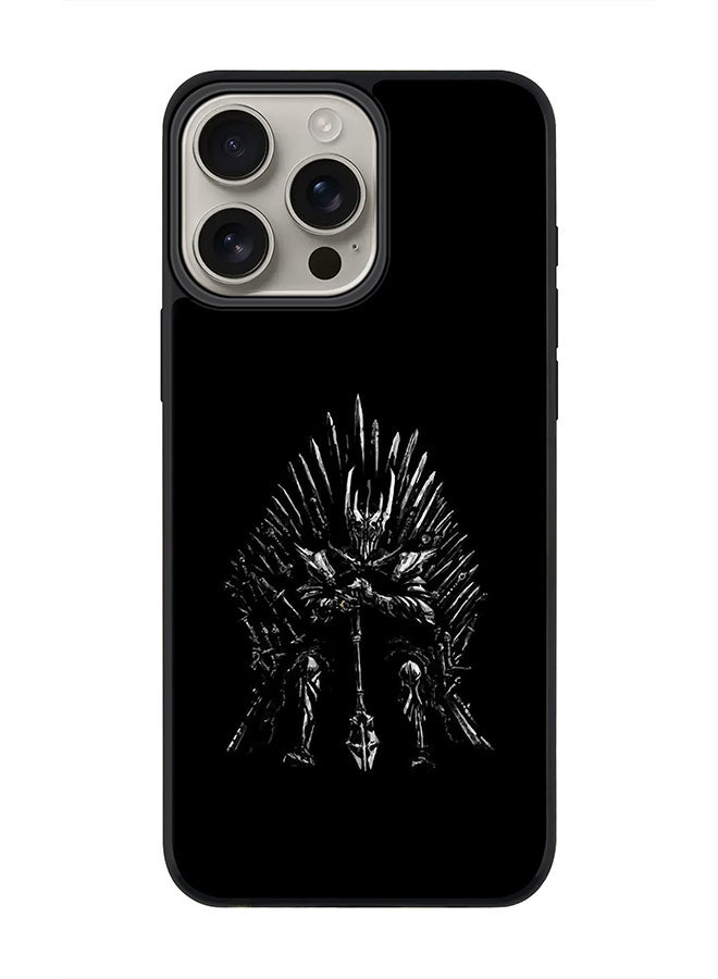 Stylizedd For iPhone 16 Pro Max Case [Compatible with MagSafe] Slim Magnetic cover Phone Case iPhone 16 Pro Max -GOT One Throne - Image 1