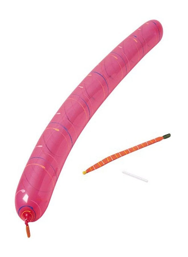 fullfills New Long Whistling Rocket Balloons 100 piece Multicolour material Rubber Multicolour - Image 2