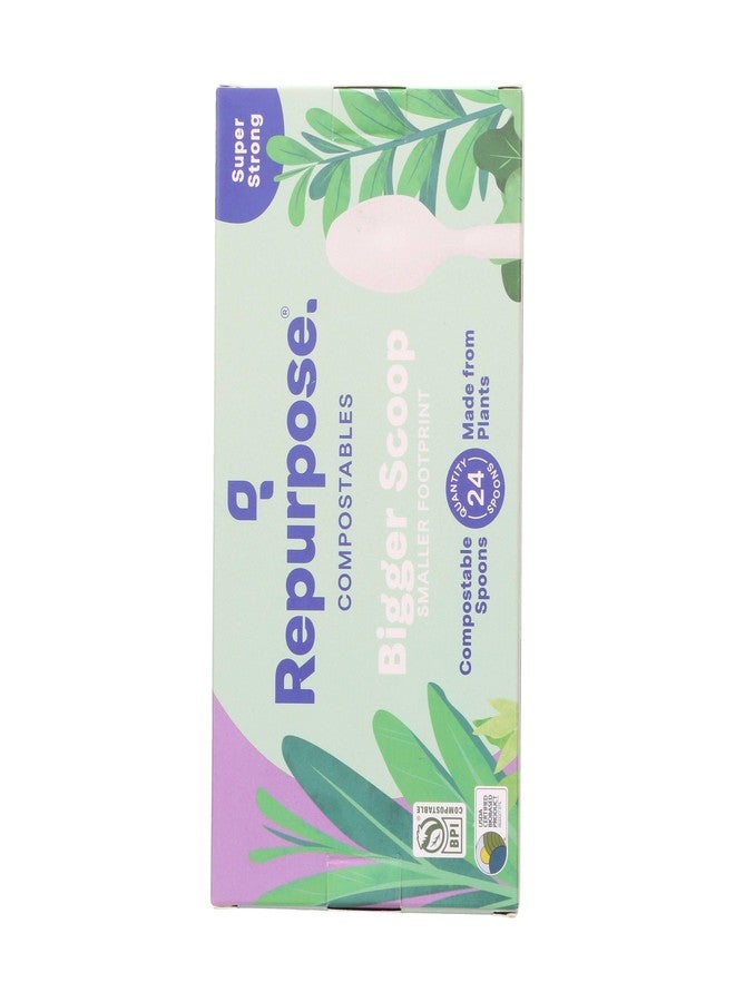 Repurpose Compostables Repurpose 855995003075 Disposable Tableware, Off-White - Image 3