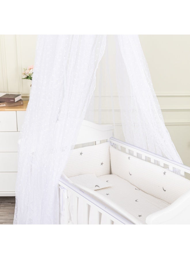 FUN MOMENT Mosquito Net For Baby Bed With Stand - Image 4