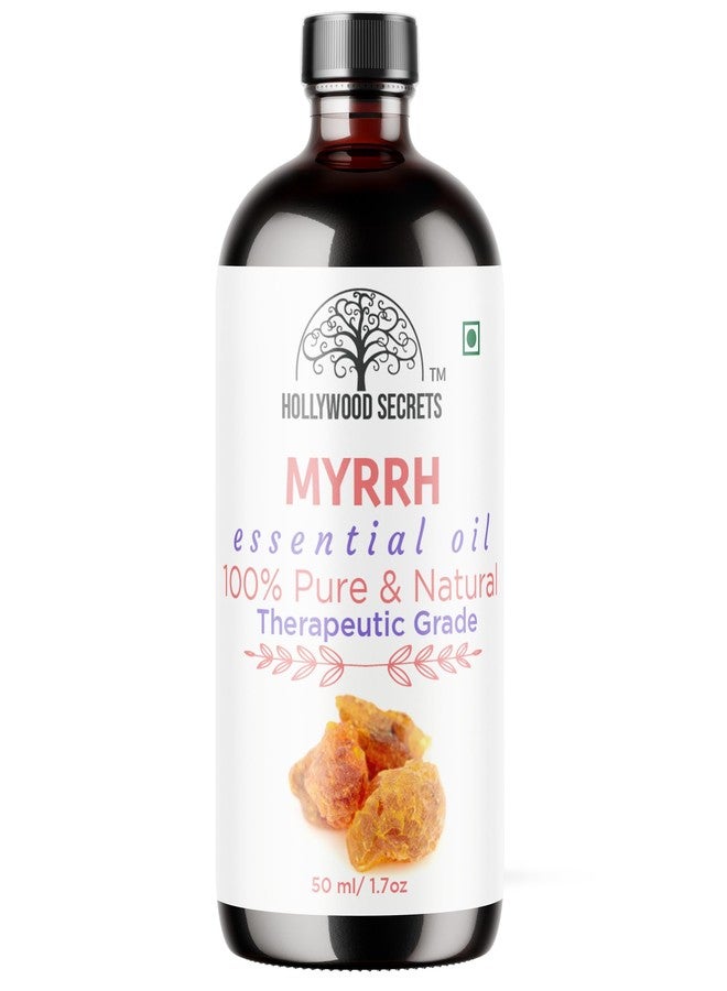 Hollywood Secrets Pure Myrrh Essential Oil Therapeutic Grade 50ml - Image 1