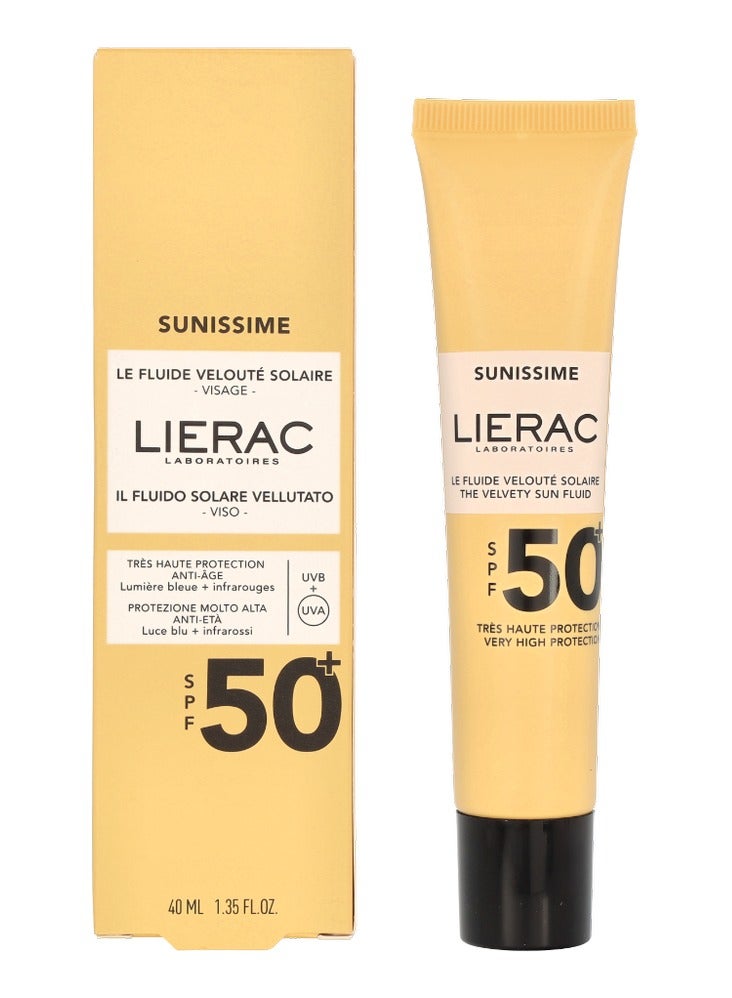 Lierac sunissime global anti aging fluid spf 50 40 ml