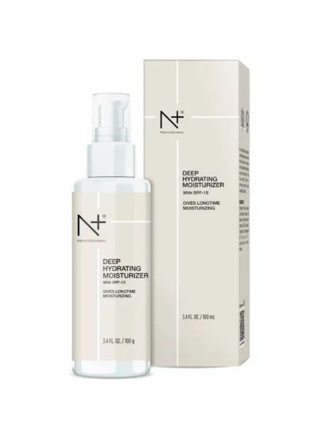 N Plus Professional Deep Hydrating Moisturizer With SPF-15, Deep Moisturizer with UV Protection, Skin Nourishing Formula