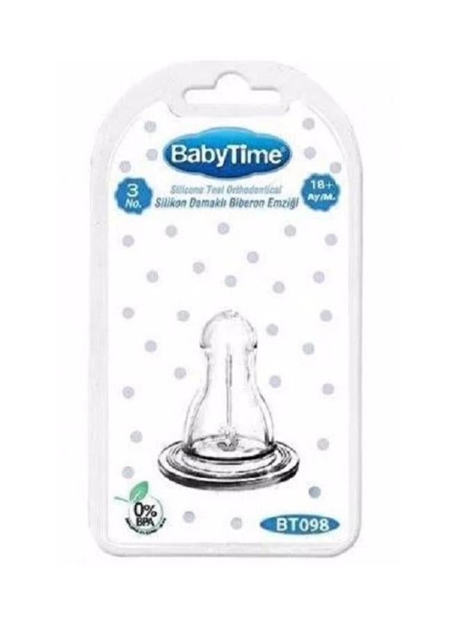 Baby Time silicone classic nipple