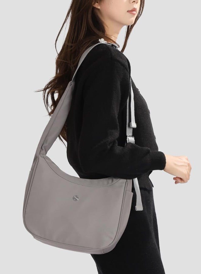 Collsants Shoulder Bag for Women Nylon Crescent Bag Shoulder Purses Women Crossbody Purse Bag - Image 2
