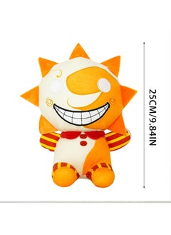 Y&D 2-Piece Sundrop And Moondrop Cartoon Plush FNAF Security Breach Plush  Clown Figure and Collection Stuffed Animals Plush Toys Birthday Festival Gifts for Kids and Fans  - Image 2