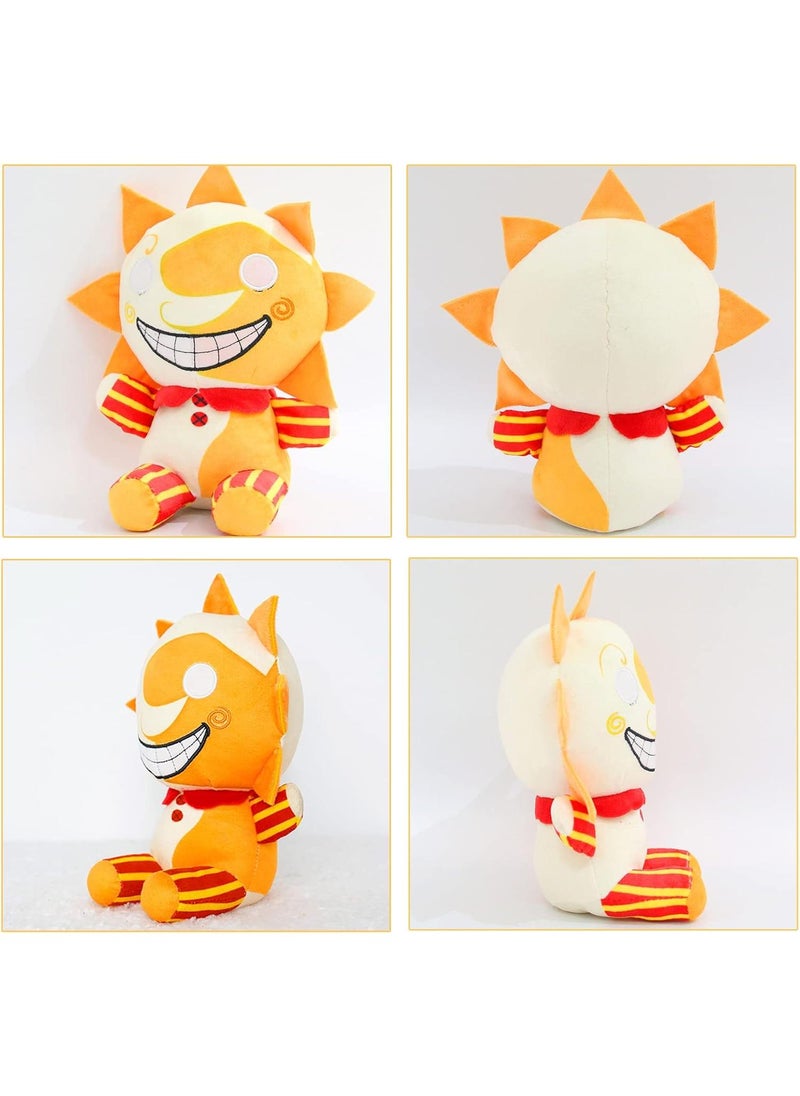 Y&D 2-Piece Sundrop And Moondrop Cartoon Plush FNAF Security Breach Plush  Clown Figure and Collection Stuffed Animals Plush Toys Birthday Festival Gifts for Kids and Fans  - Image 4