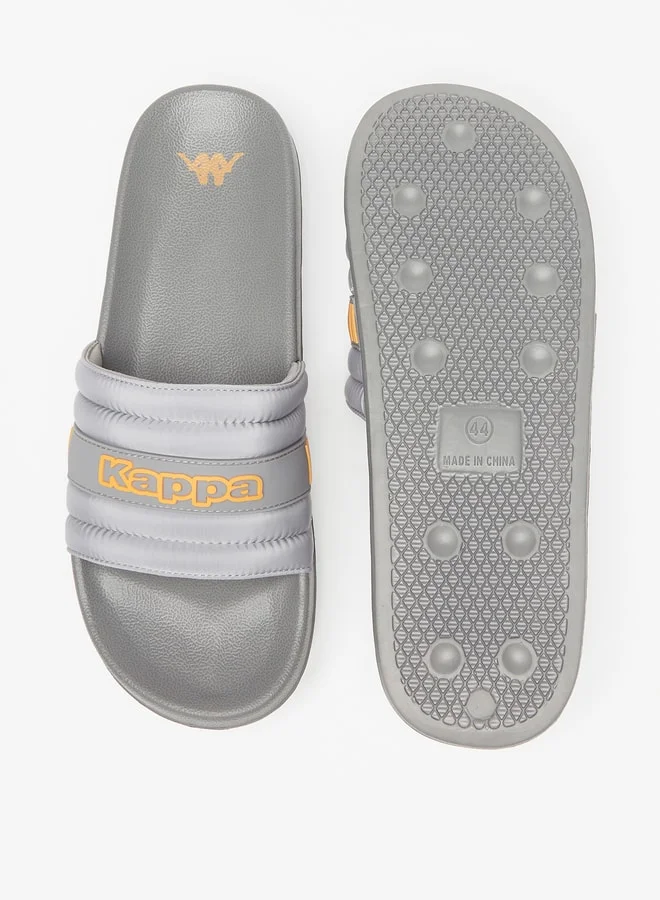 كابا Men's Logo Detail Slip-On Slide Slippers