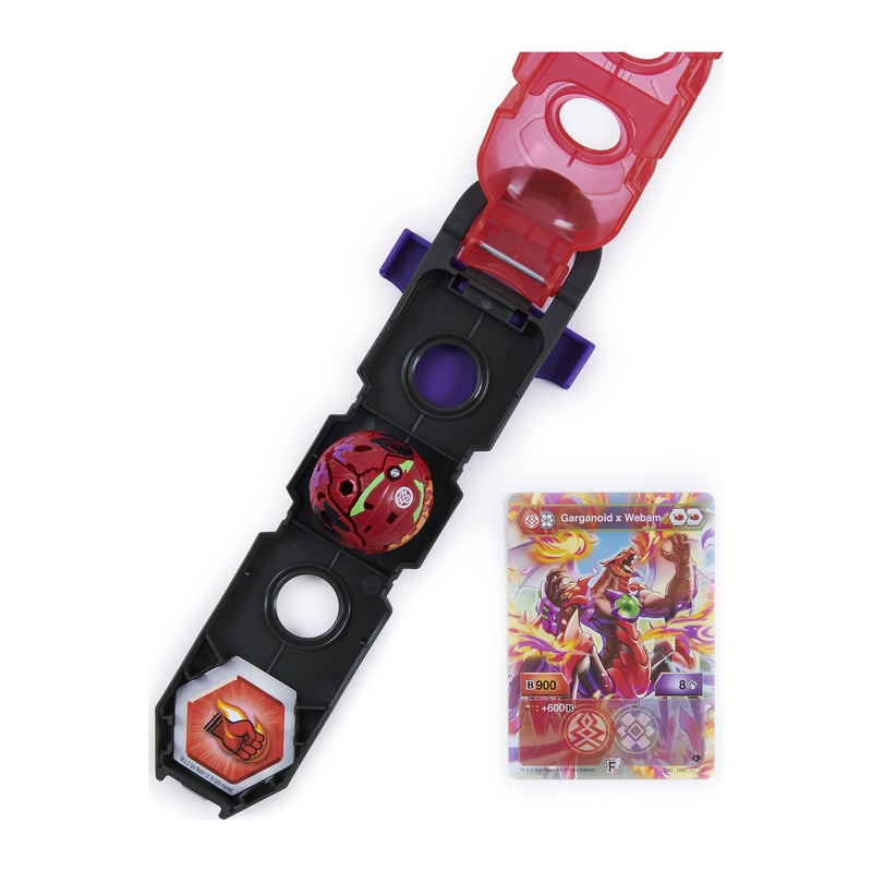 BAKUGAN Bakugan, Baku-Clip Storage Accessory with Exclusive Fused Garganoid x Webam Bakugan, for Ages 6 and up  - Image 4