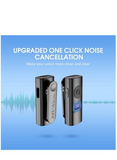 Y&D Wireless Lavalier Microphone for iPhone iPad, 2 Pack Lapel Built-in Noise Reduction Chip, 28H, LED Display, Plug-Play, Auto-Sync Clip Mic Video Recording/Interviews/Vlog  - Image 2