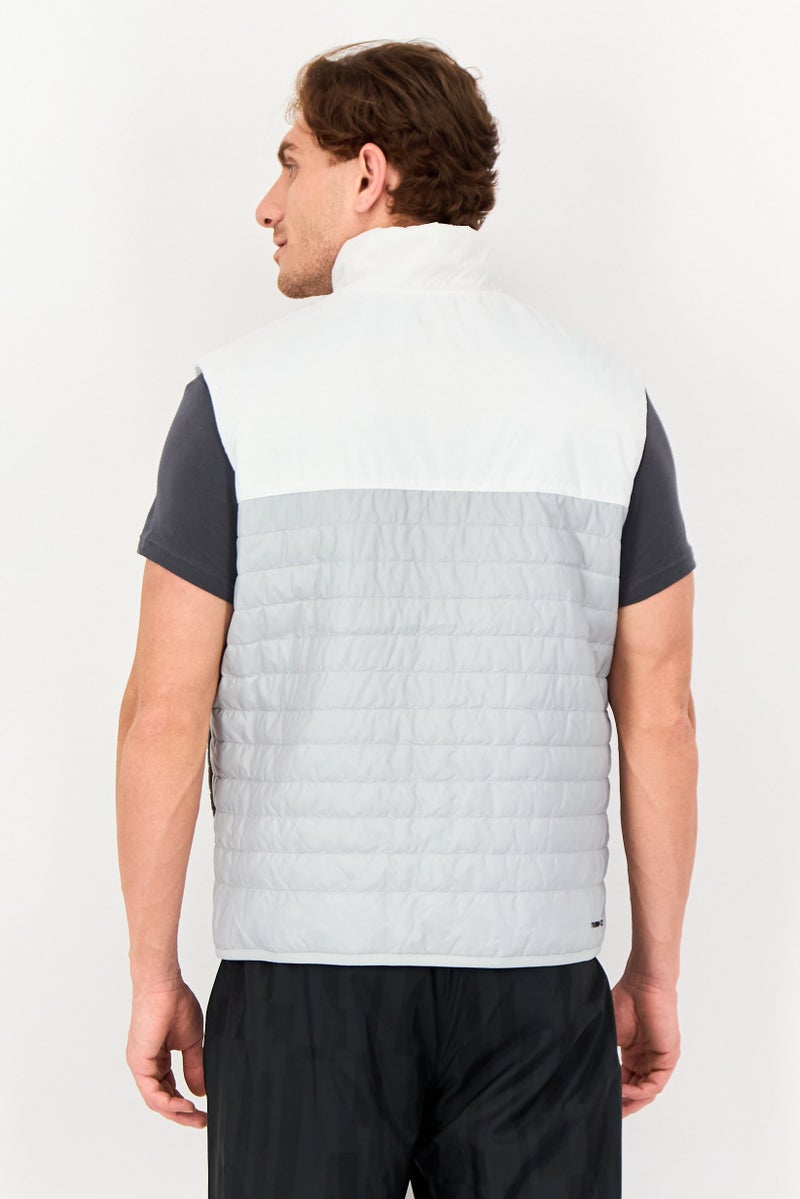 Nike Men Sportswear Fit Quilted Outdoor Vest Jacket, Multicolor - Image 3