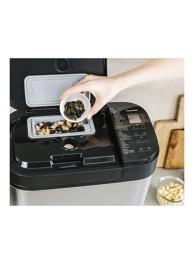 Panasonic Bread Maker SD-YR2550 With 31 Programs And Gluten-Free Baking With Yeast Spreader 550 W SD-YR2550 Silver - Image 5