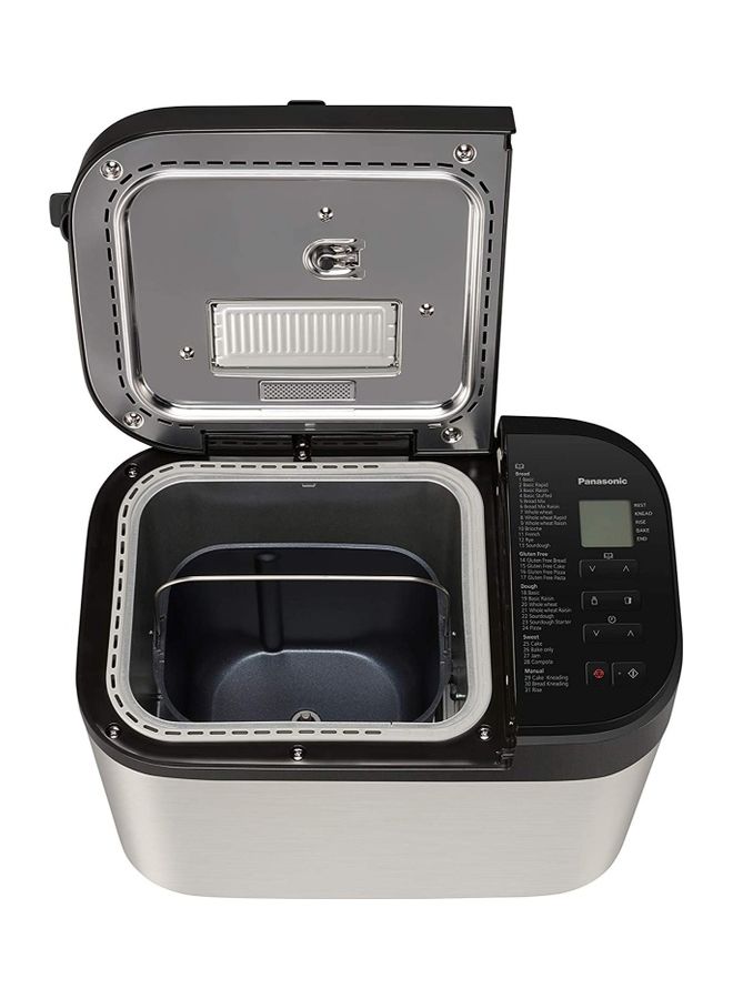 Panasonic Bread Maker SD-YR2550 With 31 Programs And Gluten-Free Baking With Yeast Spreader 550 W SD-YR2550 Silver - Image 2