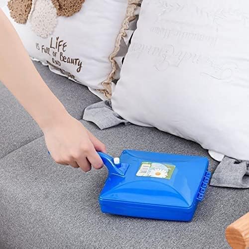 KESHAVAM KESHAVAM Handheld Carpet Sweeper Manual Crumb Collector No Power Needed Portable Tabletop Brush for Dust Pet Hair Crumbs Kitchen and Office EasytoUse Lightweight Multicolor  - Image 4