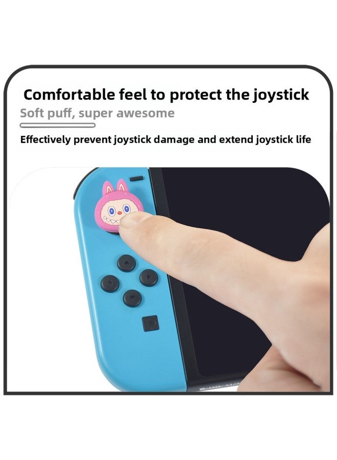 Switch Rocker Cap NS/Lite Rocker Cap on Cap Joycon Gamepad Silicone Cap Protective Cap-Product Color:4 - Image 5