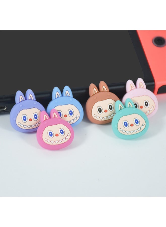 Switch Rocker Cap NS/Lite Rocker Cap on Cap Joycon Gamepad Silicone Cap Protective Cap-Product Color:4 - Image 2