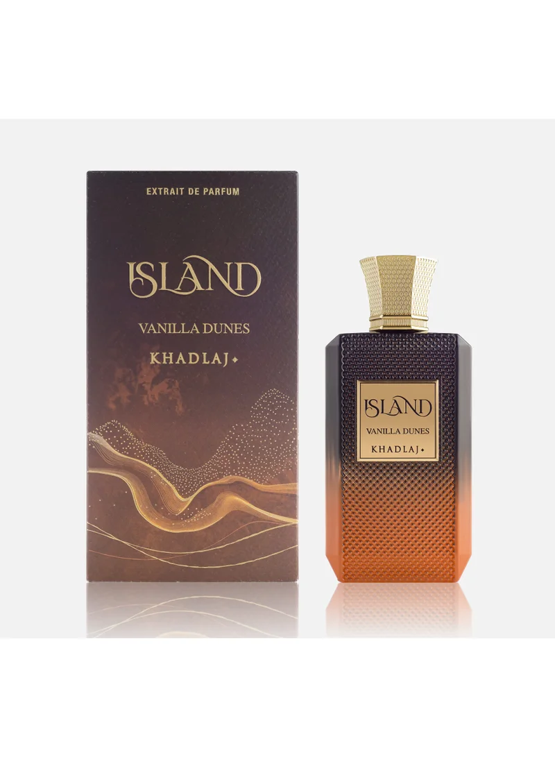 KHADLAJ PERFUMES KHADLAJ ISLAND VANILLA DUNES 100 ML EXTRAIT DE PARFUM FOR MEN & WOMEN