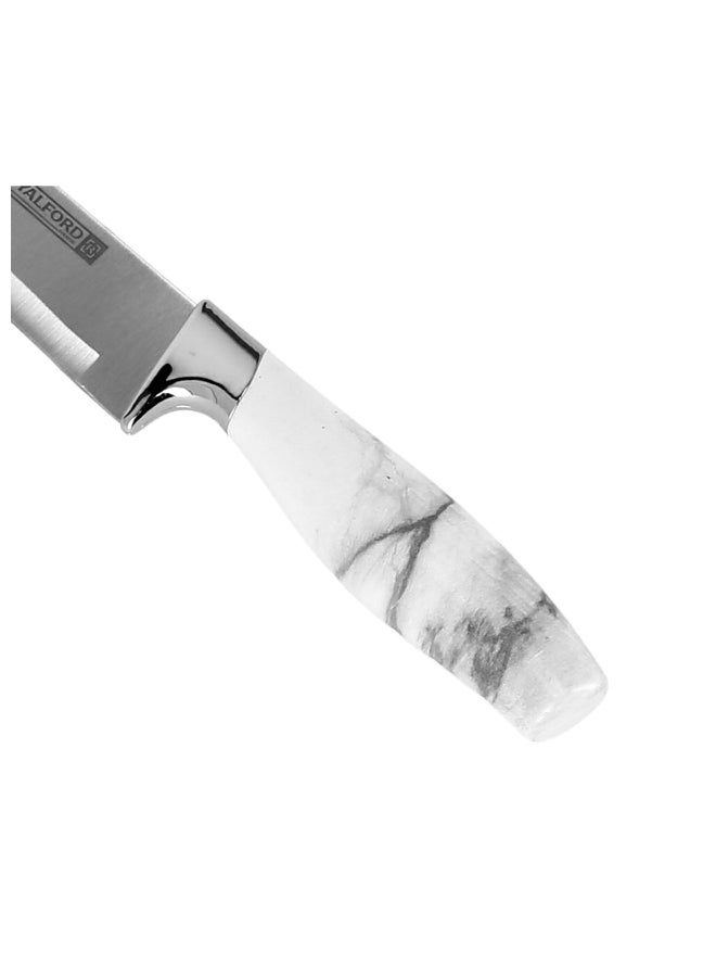 Royalford Marble Designed Slicer Knife Silver/Black 8inch - Image 4