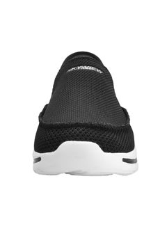 Sky View Athlesiure Men's Loafer Smooth Step Hands Free Slip-ins Loafer Flats Comfortable And Light-Weight Slip On Walking Shoes For Men Black White  - Image 2