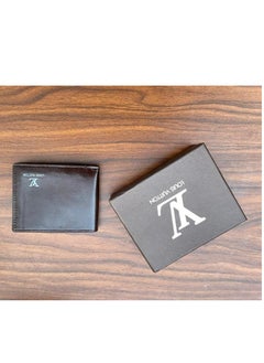 Louis_Vuitton wallet for men, genuine leather, brown