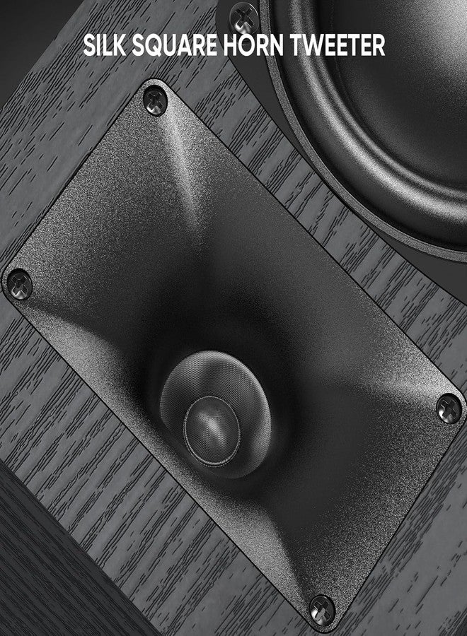 Saiyin Passive Bookshelf Speakers,4Ω, Needs Amplifier to Operate for Desktop Stereo or Home Theater Surround Sound,Wall Mountable,Include 20 Gauge Speaker Wire Cable(OFC) - Image 5
