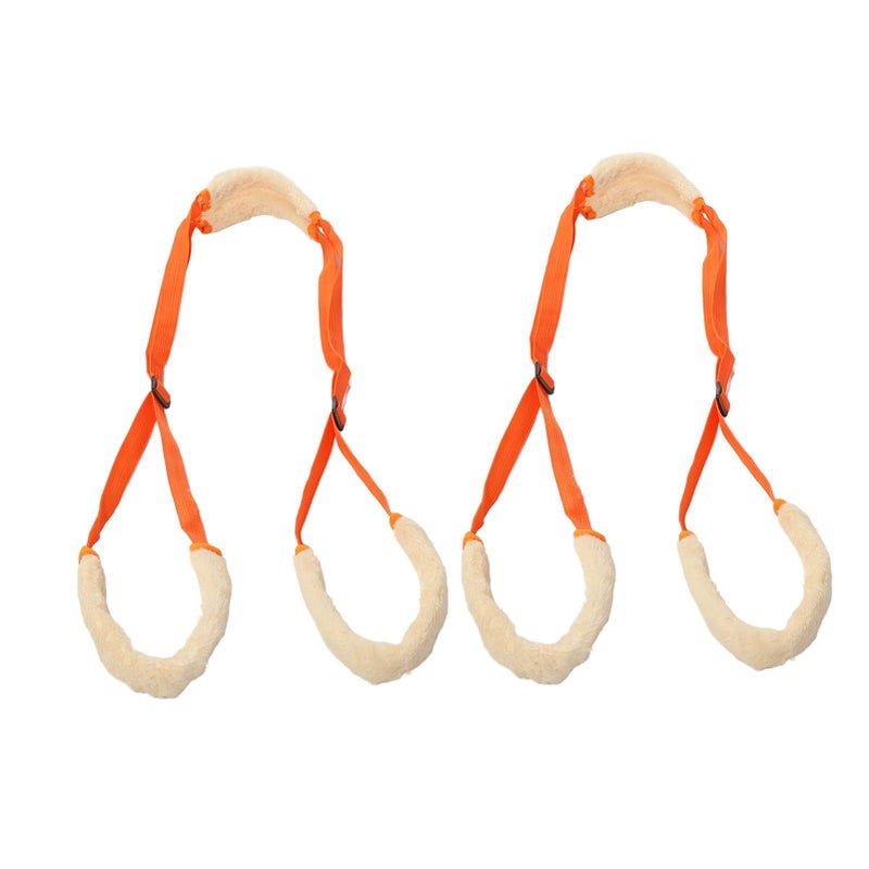 Nylon Dog Leg Support Harness Sling Aid for Hind Legs Recovering Surgery Orange - Image 5